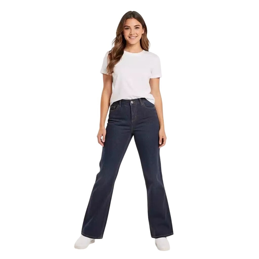 Tommy Hilfiger Spirit Boot Dark Wash Bootcut Jeans Womens 2S Blue Denim NWT